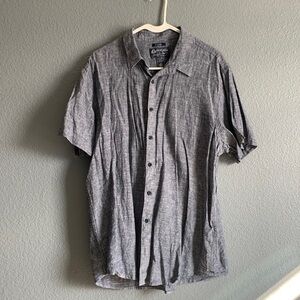 Linen Button Down Tee